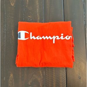 Orange Champion tee